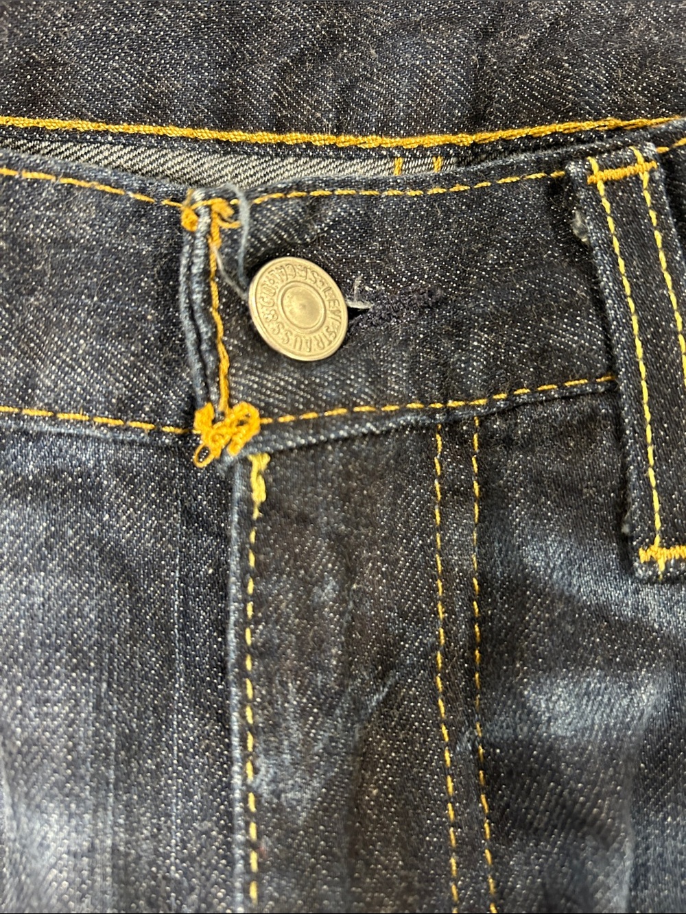 Levi's Men's Indigo Straight Leg Jeans - Picture 5 of 5